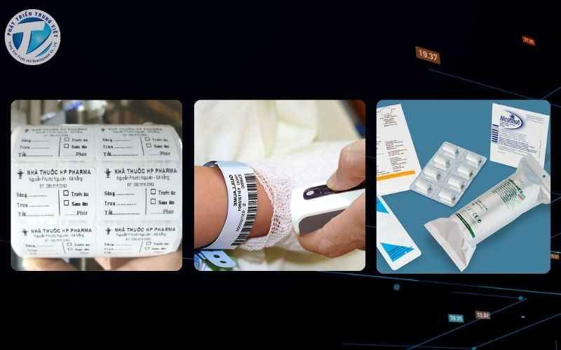 Máy in nhiệt ứng dụng trong ngành y tế và dược phẩm